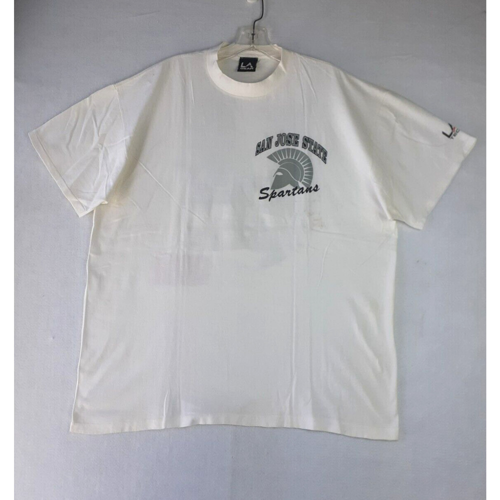 SAN JOSE STATE SPARTANS by LA Gear Vintage Basketball Camp 1993 T-Shirt Men XL